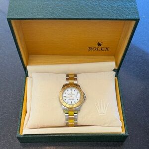 Rolex Stainless Steel & 18k Yacht-Master